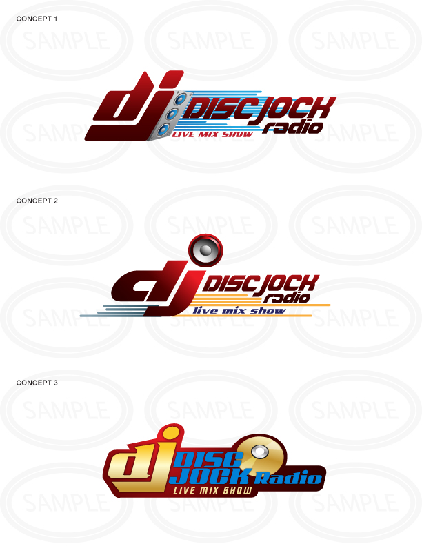Disc Jock Logo Sample