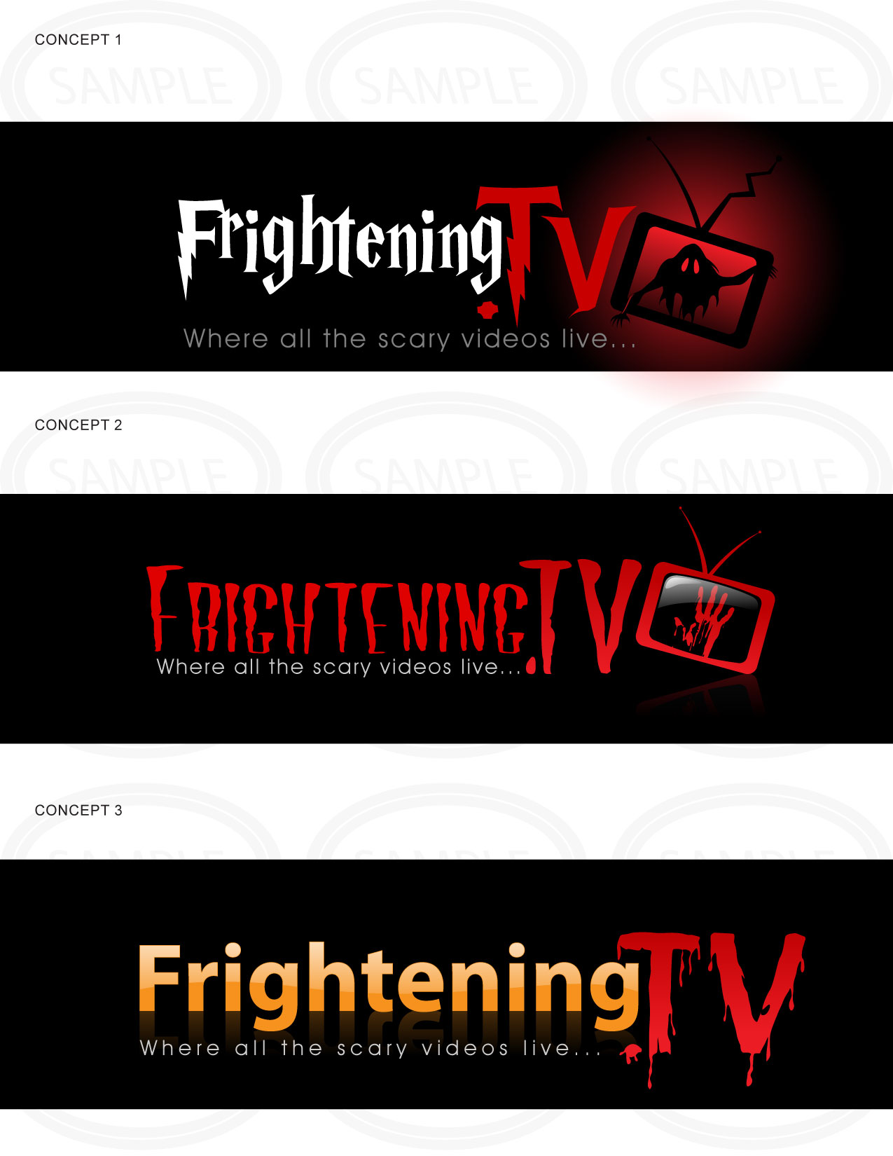 Horror TV Logo Sample