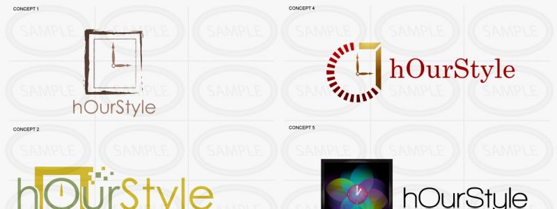 Clock Business Logo Sample