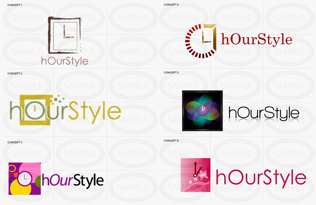 Clock Business Logo Sample